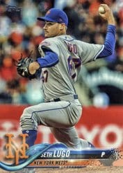 2018 Topps Base Set Seth Lugo #640 card
