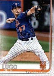 2019 Topps Base Set Seth Lugo #237 card