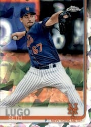 2019 Topps Chrome Sapphire Edition Base Set Seth Lugo #237 card