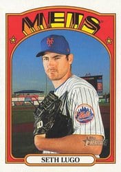 2021 Topps Heritage Base Set Seth Lugo #159 card