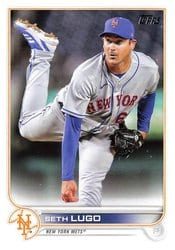2022 Topps Update Base Set Seth Lugo #US185 card