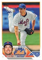 2023 Topps Base Set Seth Lugo #187 card