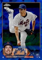 2023 Topps Chrome Sapphire Edition Base Set Seth Lugo #187 card