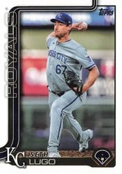 2025 Topps Base Set Seth Lugo #206 card