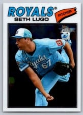 2026 Topps Heritage Base Set Seth Lugo #192 card