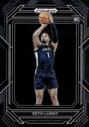 2023 Panini Prizm Draft Picks Base Set Seth Lundy #46 card