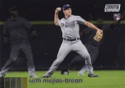 2020 Stadium Club Chrome Base Set Seth Mejias-Brean #384 card