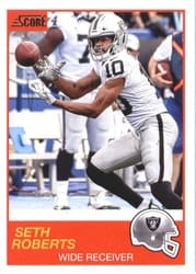 2019 Score Base Set Seth Roberts #40 card