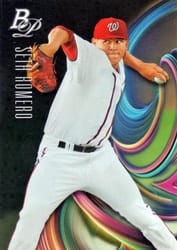 2018 Bowman Platinum Top Prospects Seth Romero #TOP-66 card