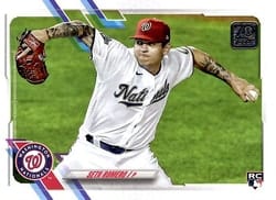 2021 Topps Update Base Set Seth Romero #US77 card