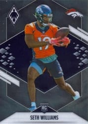 2021 Panini Phoenix Base Set Seth Williams #182 card
