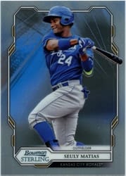 2019 Bowman Sterling Base Set Seuly Matias #BPR-35 card