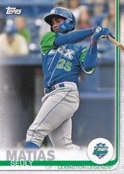 2019 Topps Pro Debut Base Set Seuly Matias #39 card