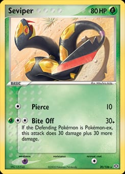 2005 Emerald Seviper #20 card