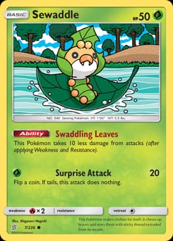 Unified Minds Sewaddle #7 card