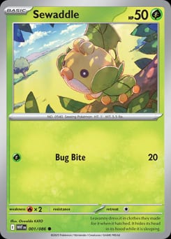 White Flare Sewaddle #1 card