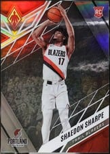2022-23 Panini Chronicles Base Set Shaedon Sharpe #557 card