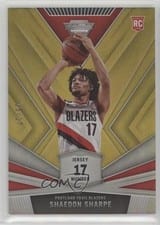 2022-23 Panini Chronicles Titanium Jersey Number Shaedon Sharpe #448 card