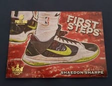 2022-23 Panini Court Kings First Steps Shaedon Sharpe #7 card
