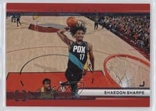 2022-23 Panini Photogenic With Authority Shaedon Sharpe #9 card