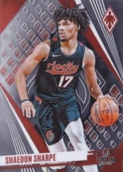 2023-24 Panini Phoenix Base Set Shaedon Sharpe #29 card