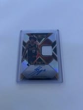 2023-24 Panini Select X-Factor Memorabilia Signatures Shaedon Sharpe #XFS-SHP card