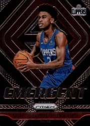 2018-19 Panini Prizm Emergent Shai Gilgeous-Alexander #11 card