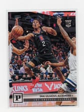 2018 Panini Chronicles Shai Gilgeous-Alexander #113 card