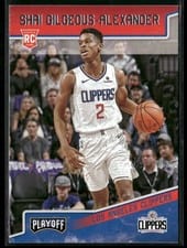 2018 Panini Chronicles Shai Gilgeous-Alexander #195 card