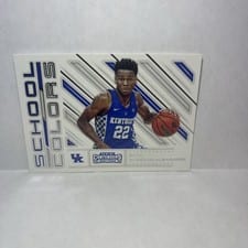 2018 Panini Contenders Draft Picks School Colors Shai Gilgeous Alexander #14 card