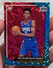2018 Panini Hoops Shai Gilgeous-Alexander #262 card