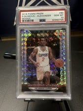 2018 Panini Prizm Mosaic Shai Gilgeous-Alexander #89 card