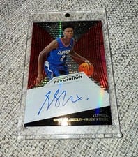 2018 Panini Revolution Rookie Autographs Shai Gilgeous Alexander #SGA card