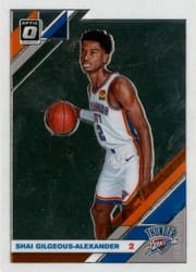 2019-20 Donruss Optic Base Set Shai Gilgeous-Alexander #113 card