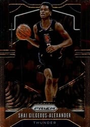 2019-20 Panini Prizm Base Set Shai Gilgeous-Alexander #122 card