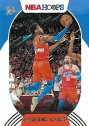 2020-21 Hoops Winter Base Set Shai Gilgeous-Alexander #134 card