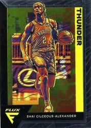 2020-21 Panini Flux Base Set Shai Gilgeous-Alexander #121 card