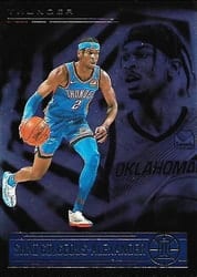 2020-21 Panini Illusions Base Set Shai Gilgeous-Alexander #35 card