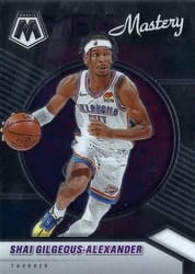2020-21 Panini Mosaic Men of Mastery Shai Gilgeous-Alexander #3 card