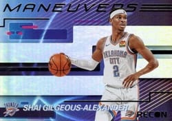 2020-21 Panini Recon Maneuvers Shai Gilgeous-Alexander #25 card