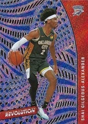 2020-21 Panini Revolution Base Set Shai Gilgeous-Alexander #32 card