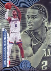 2021-22 Panini Illusions Base Set Shai Gilgeous-Alexander #28 card