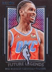 2021-22 Panini Recon Future Legends Shai Gilgeous-Alexander #25 card