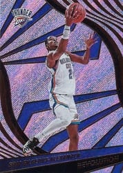 2021-22 Panini Revolution Base Set Shai Gilgeous-Alexander #72 card