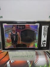 2021-22 Panini Select Throwback Memorabilia Shai Gilgeous-Alexander #TM-SGA card