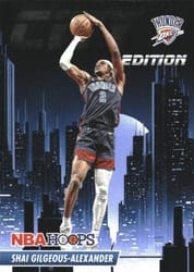 2023-24 Hoops City Edition Shai Gilgeous-Alexander #13 card