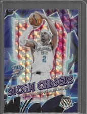 2023-24 Panini Mosaic Storm Chasers Shai Gilgeous-Alexander #13 card