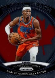 2023-24 Panini Prizm Global Reach Shai Gilgeous-Alexander #6 card