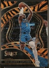 2023-24 Panini Select Base Set Shai Gilgeous-Alexander #257 card