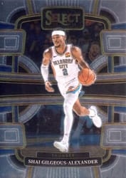 2023-24 Panini Select Base Set Shai Gilgeous-Alexander #57 card